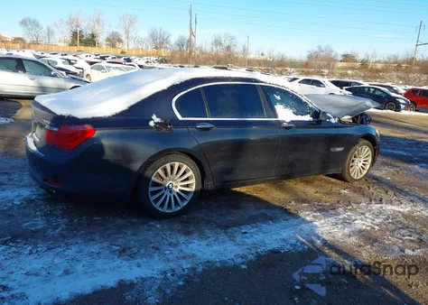 2012 BMW 750Li z USA, uszkodzony, nr VIN WBAKB8C56CC963199